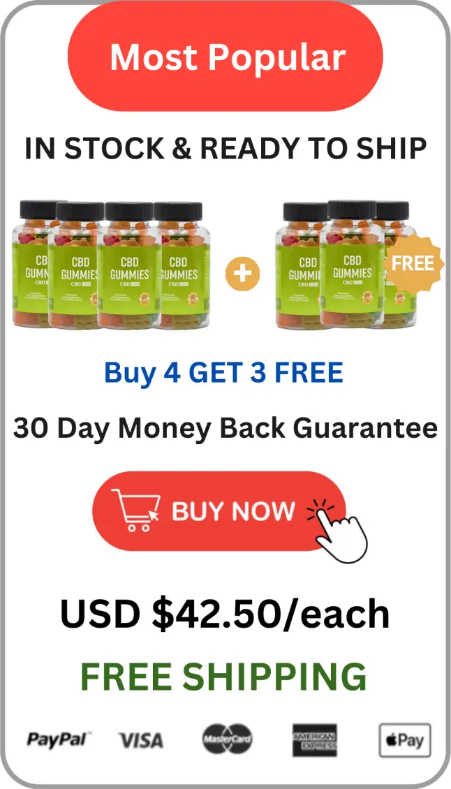 CBD Care Gummies website